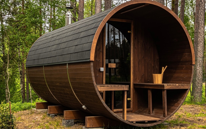 Large gamme de saunas d'Aqualdéa à découvrir