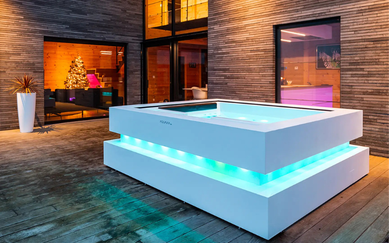LES SPAS PREMIUM D'AQUALDEA - MODELE CUBE AQUAVIA PRINCIPAL