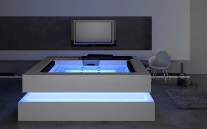 LES SPAS PREMIUM D'AQUALDEA - MODELE RANGE CUBE