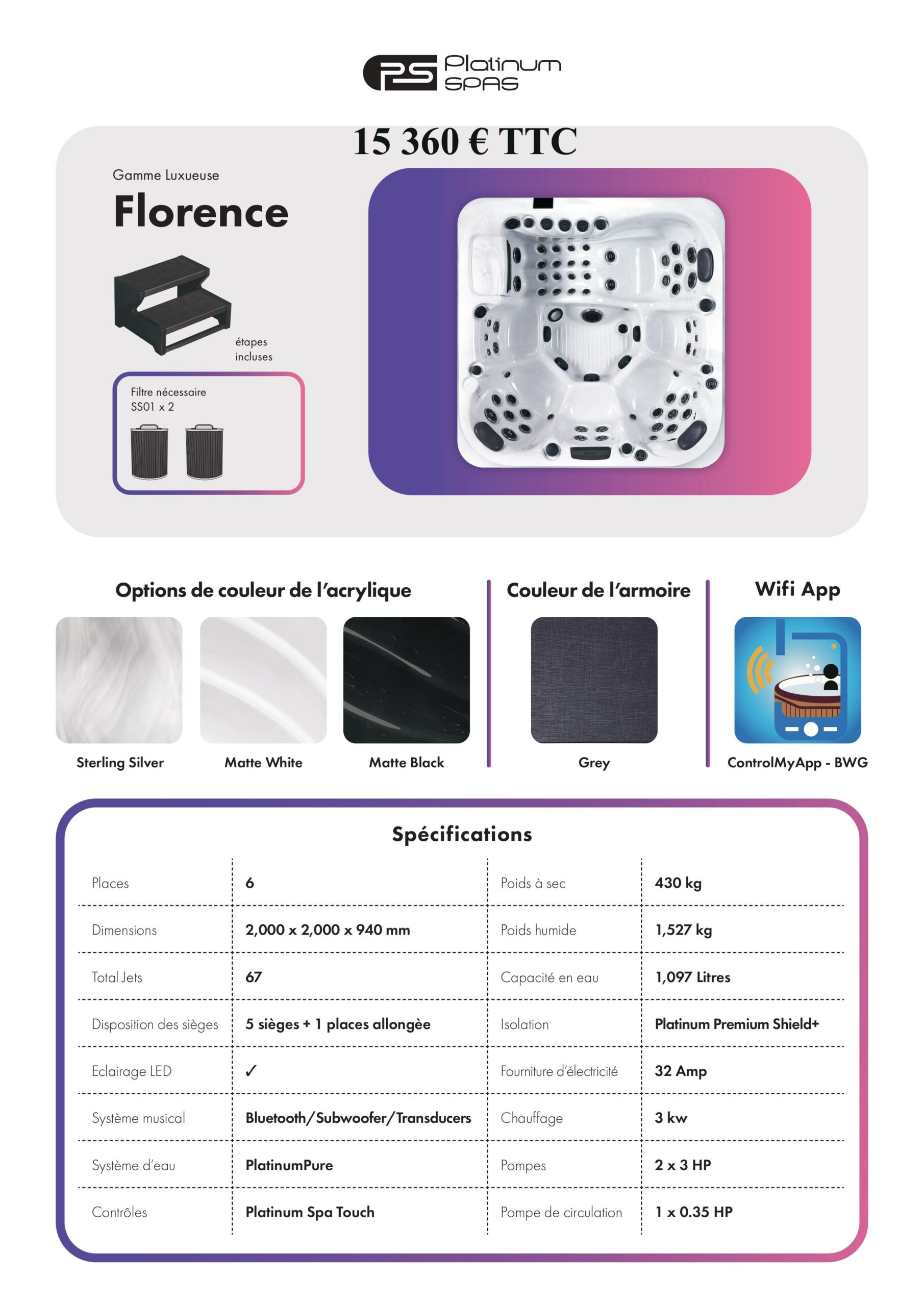 Fiche Technique - Florence-Platinum-Spas-AQUALDEA-2025