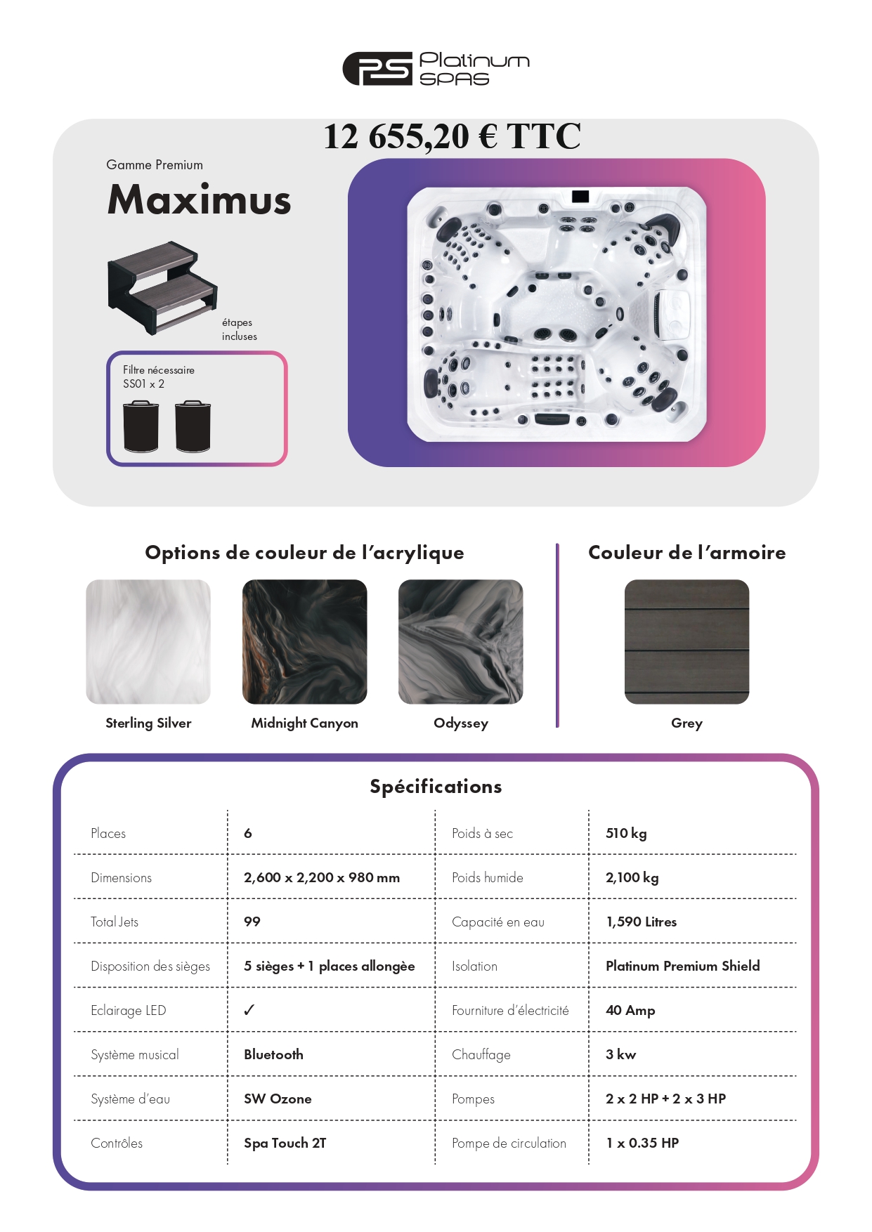 Fiche Technique - Maximus-Platinum-Spas-AQUALDEA-2025