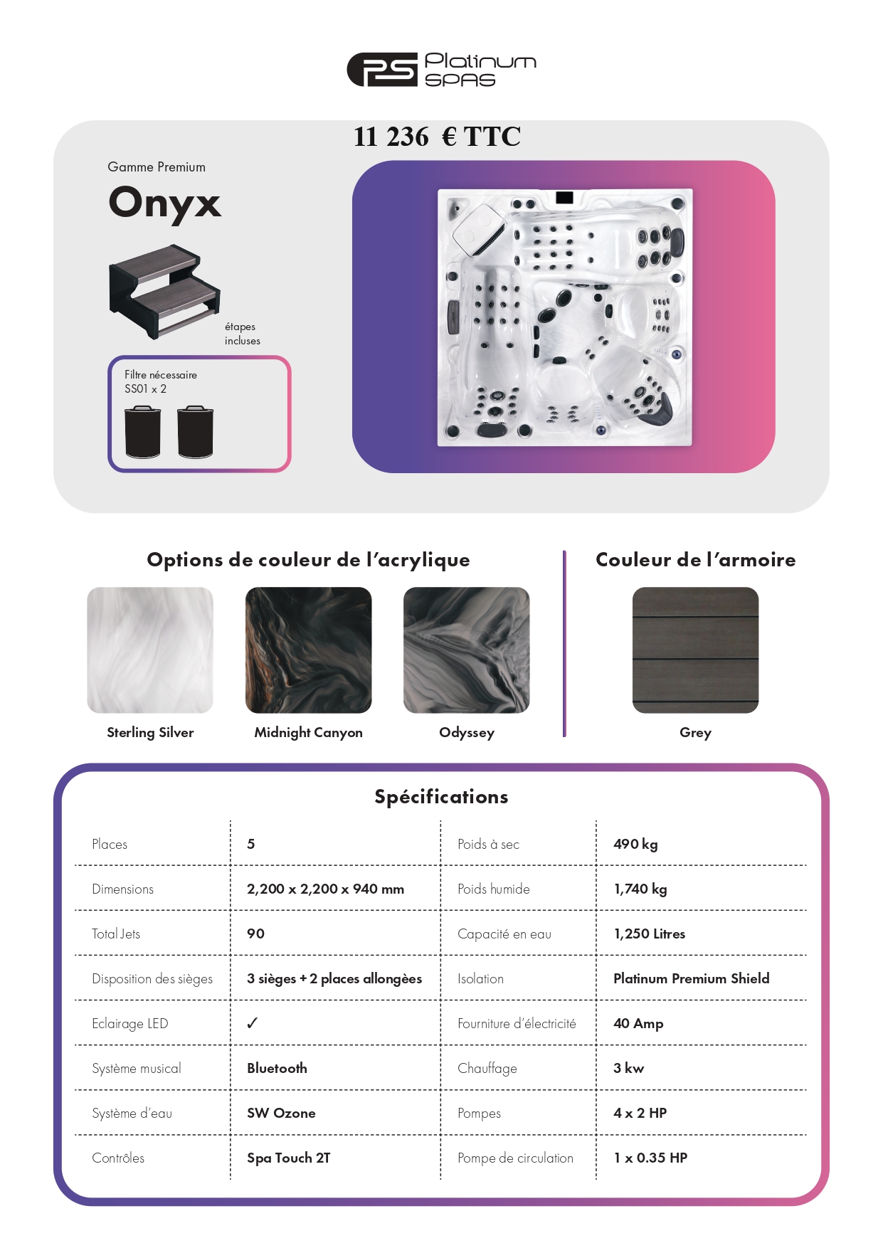 Fiche Technique - Onyx-Platinum-Spas-AQUALDEA-2025