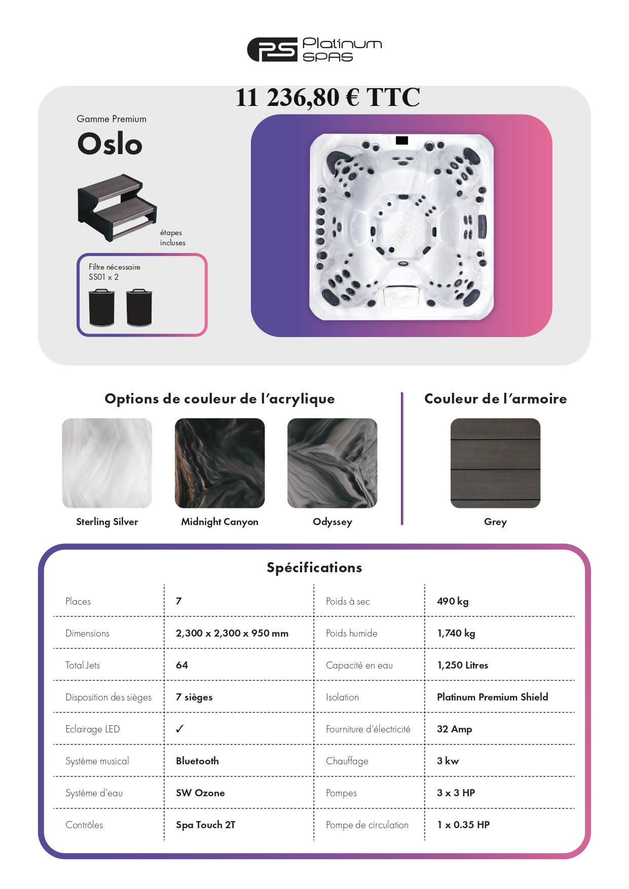 Fiche Technique - Oslo-Platinum-Spas-AQUALDEA-2025