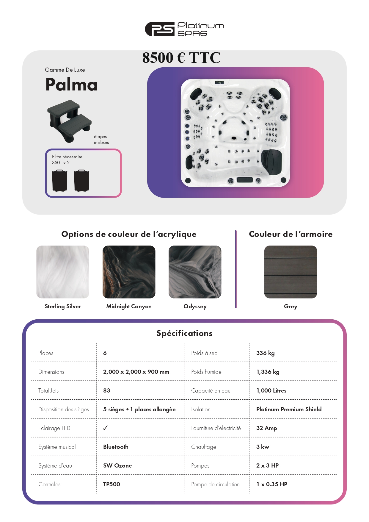 Fiche Technique - Palma-Platinum-Spas-AQUALDEA-2025