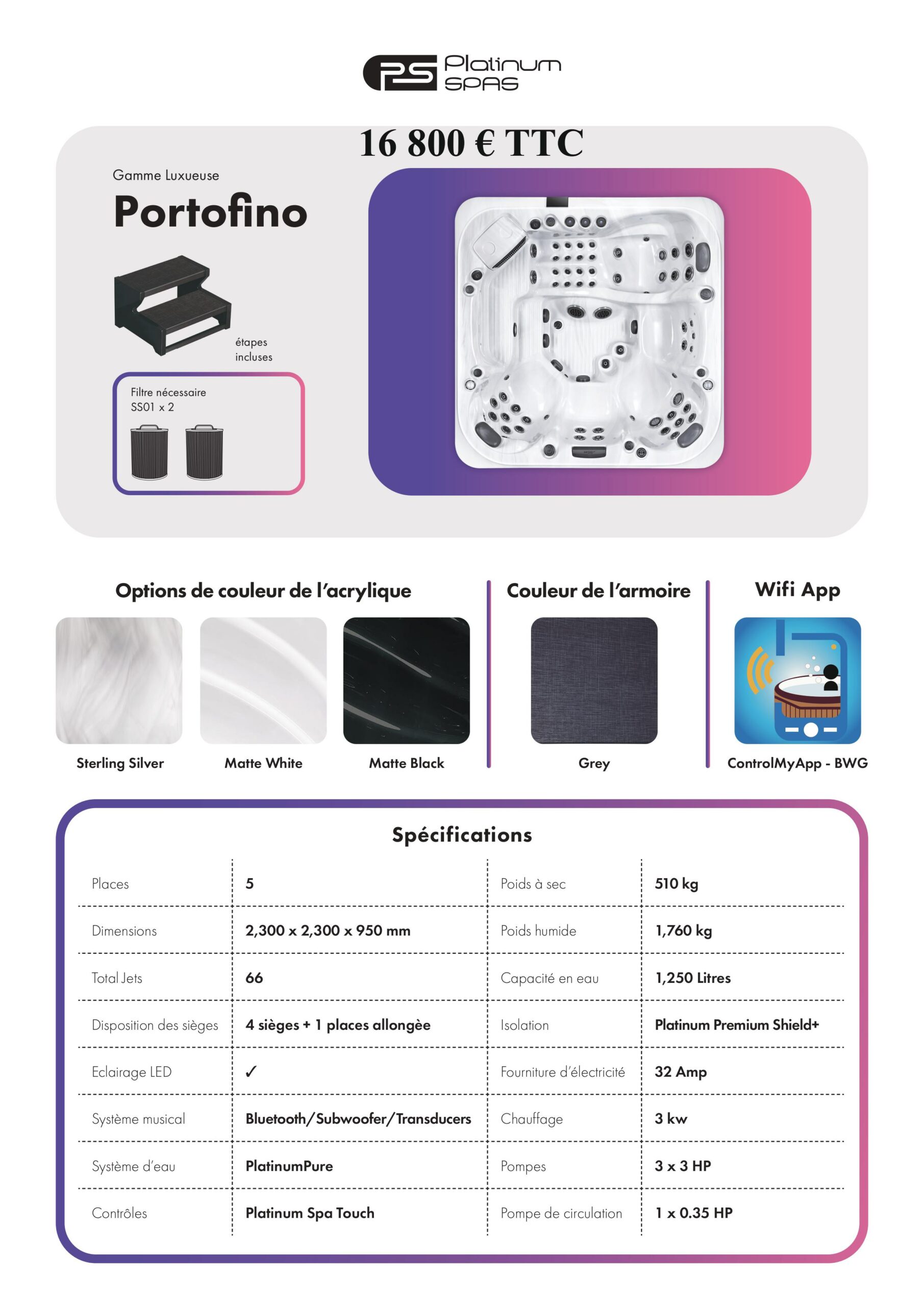 Fiche Technique - Portofino-Platinum-Spas-AQUALDEA-2025