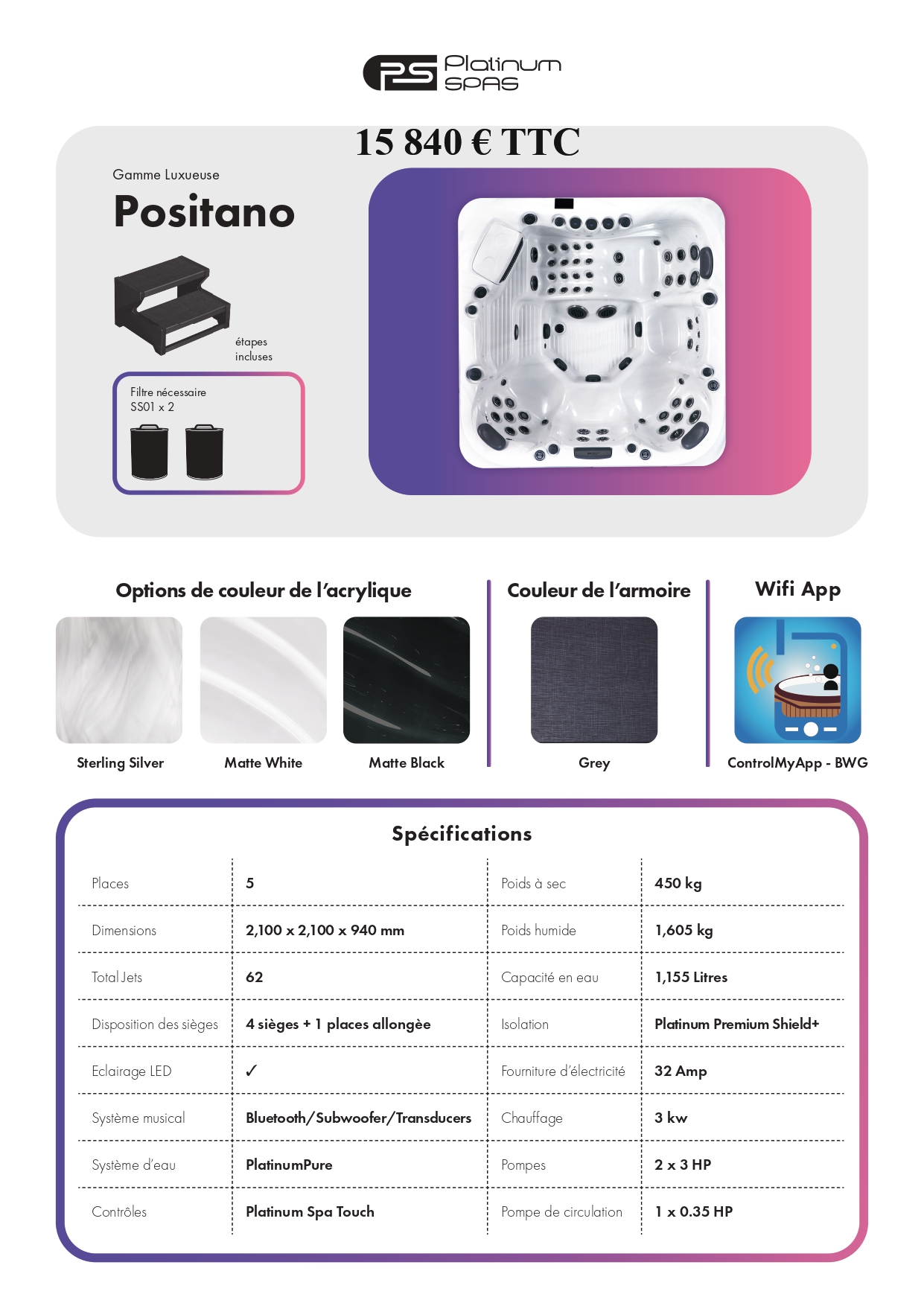 Fiche Technique - Positano-Platinum-Spas-AQUALDEA-2025